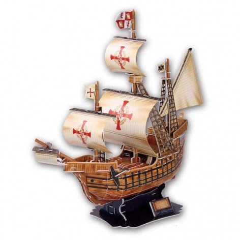 ТРЕХМЕРНАЯ ГОЛОВОЛОМКА-КОНСТРУКТОР КОРАБЕЛЬ САНТА МАРИЯ