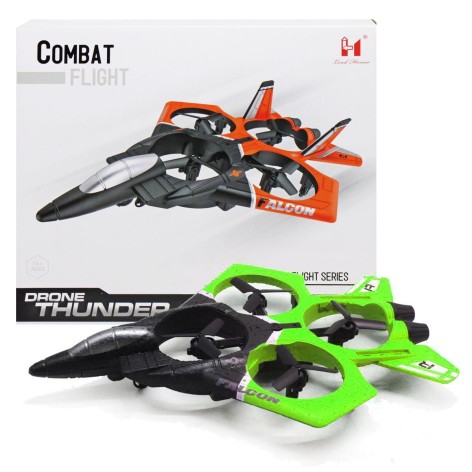 Літак на радіокеруванні Lead Honor "Drone thunder" зелений (7x33x29 см)