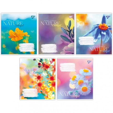 А5/60 кл. Yes Nature colorful, тетрадь для записів ціна за 10 шт.