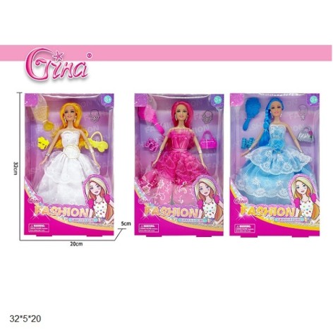 Лялька 29см Z019-10 з аксес.3в.кор.32*5*20 