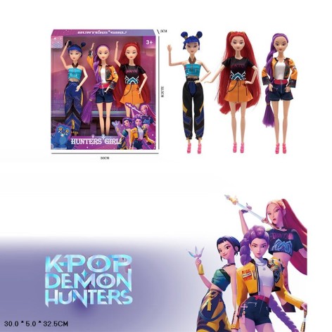 Лялька набір ляльок, типу демон хантер кор. 30*5*32,5 см /60-2/