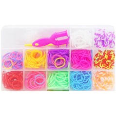 Набор резинок для плетения (12 цветов)