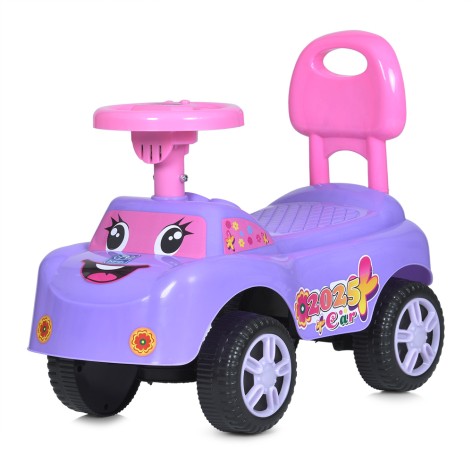Каталка-толокар M 4073-9 (1шт) музика, світло, фіолетовий