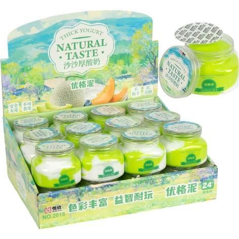 Игрушка-антистресс слайм в банке 