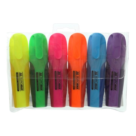 Комплект з 6-х Флуоресцентних текстових маркерів.