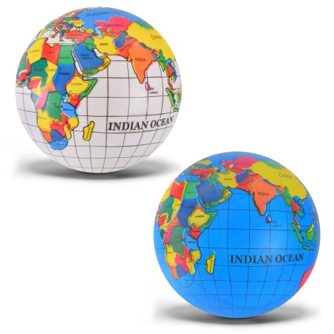 М'яч гумовий у вигляді глобуса 9