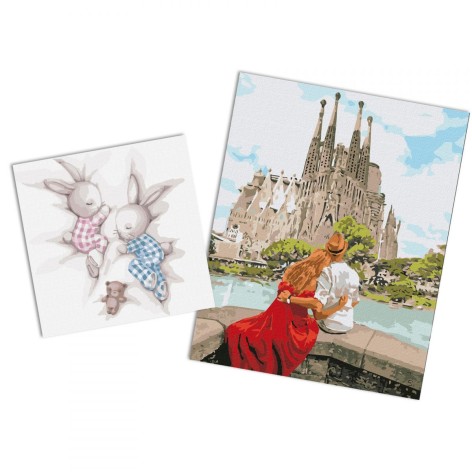 Набір для розпису по номерах KHO 40х50 та 30х30