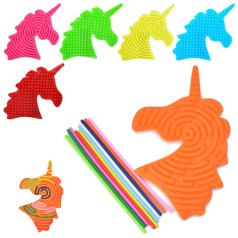 Дитяча розвиваюча дошка для сенсорної активності "Єдиноріг" GS0108