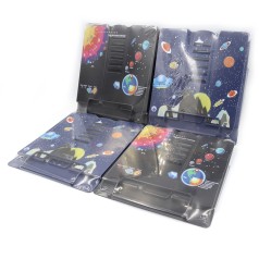 Подставка для книг метал. "Space" 15,2*15,2см,mix