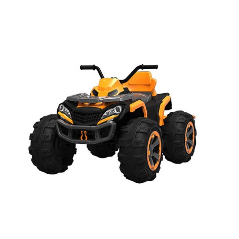 Электромобиль детский T-7318 EVA Orange квадроцикл 12V7AH мотор 2*35W с MP3 106*68*50