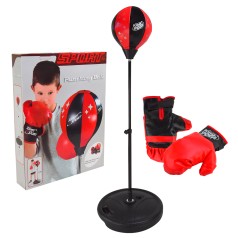 Боксерський набір дитячий (надувна груша на стійці, рукавички) Kings Sport BB114