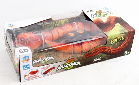 УЦЕНКА 30% Р/К змія на батарейках, в кор. 39*26*10см 