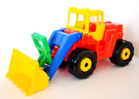 Іграшковий трактор-навантажувач Батир 63,5*23,5*30см