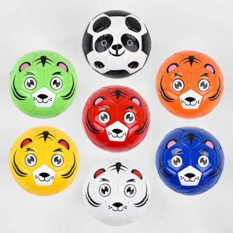 М'яч Футбольний РОЗМІР №2, 7 видів, вага 100 грамів, матеріал PVC, балон гумовий 