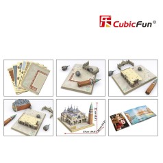 ТРЕХМЕРНАЯ ГОЛОВОЛОМКА-КОНСТРУКТОР National Geographic, Площадь Святого Марка