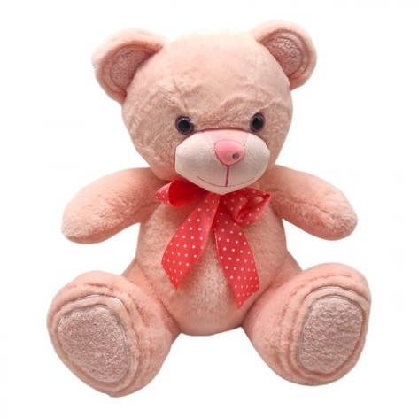 М'яка іграшка "Ведмедик" 34 см (рожевий)