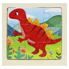 Деревянные пазлы с рамкой 