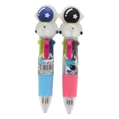 Ручка шариковая детская 4 цвета мини 