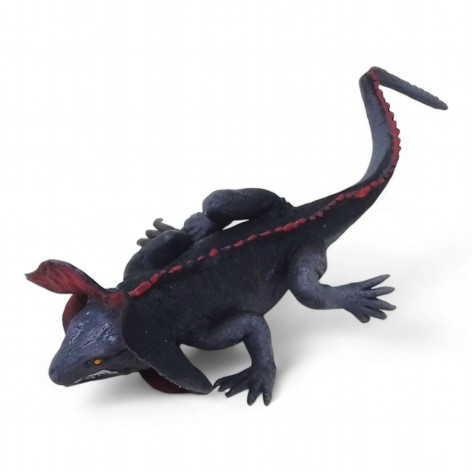 Антистресс-тянучка ящерица с капюшоном