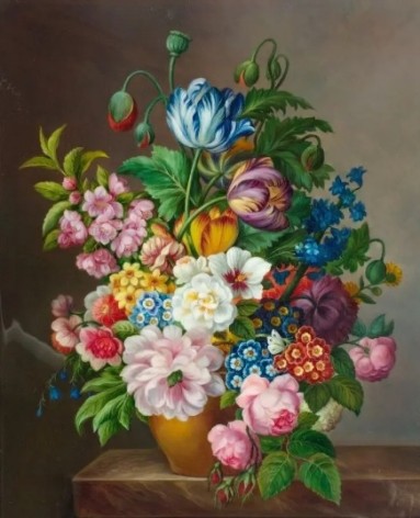 Алмазна мозаїка за номерами 40*50 