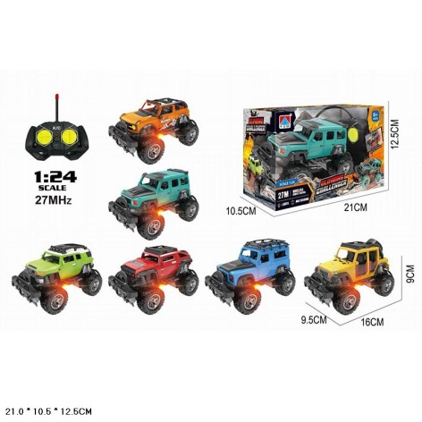 Радіокерована машина батар., світ., кор. 21*12,5*10,5см 