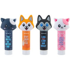 Клей-олівець PVP, 8 г з фігурним ковпачком, Kite