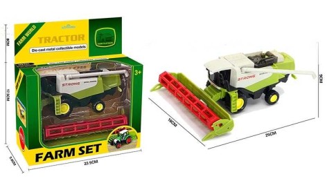 Комбайн металлопластик, навесное оборудование, движущиеся детали, в кор.  /48-2/