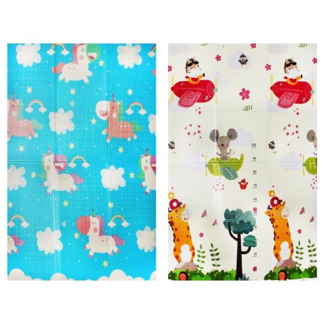 Игровой коврик, двухсторонний, 180х120 см