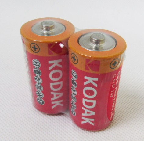 Батарейки Kodak R14, барило, 2 шт. в упаковці ціна за 1 шт.