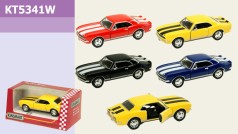 Модель легковой CHEVROLET CAMARO Z/28 1967 5'' KT5341W металл.инерц.откр.дв.4кол.кор./96/