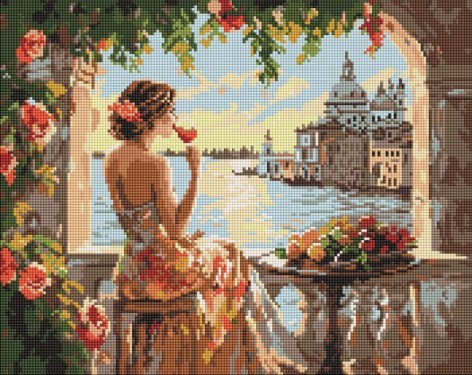 Алмазная мозаика - "Летние мечты" ©art_selena_ua, 40х50см