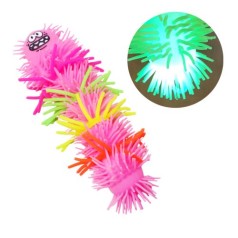 Антистресс Гусеница розовая