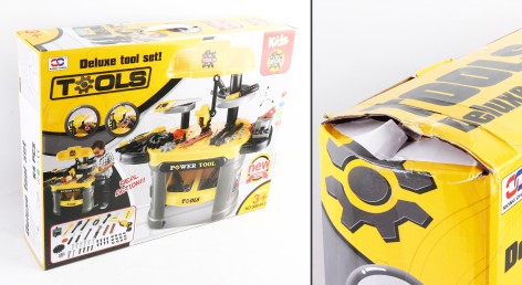 УЦІНКА 30% Набір інструментів 64 елементи, 58 см, кор. 