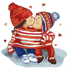 Картина за номерами на ДВП 