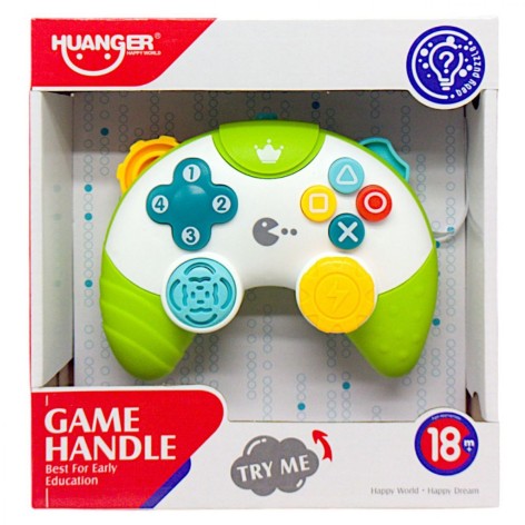Розвиваюча іграшка Huanger "Музичний джойстик" 12x14 см, пластик (HE0531)
