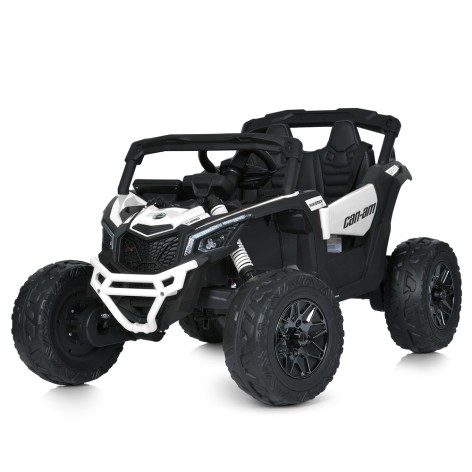 Джип M 5099EBLR-1(24V)(1шт) 2,4G(р/к),4мотори200W, 1акум24V7AH, EVA, шкiра,білий