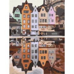 Картина за номерами: Відображення Стокгольма