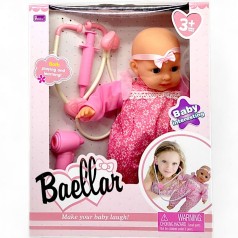 Пупс з набором лікаря (35 см)