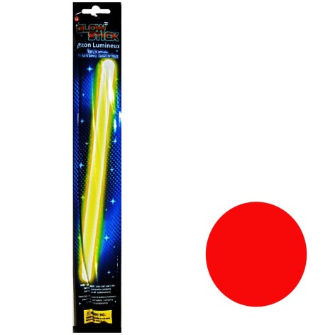Неонова палиця червона 35см