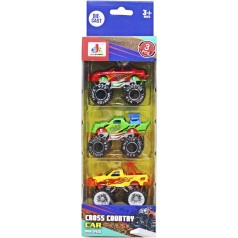 Набор машин DS 053 (96/2) 3шт в коробке, 3 вида