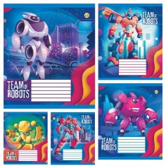 Зошит 12 арк.лінія Тверда 32103 РОБОТ, 25/600, 5к.  25 шт. в уп.