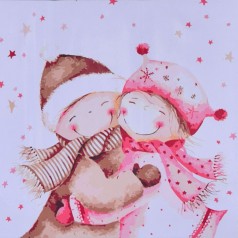 Набор для росписи по номерам Объем детей Strateg размером 40х40 см(SK067)