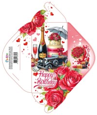 Конверт для грошей КВ25-05, ціна за 10 шт. //