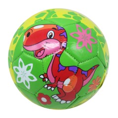М'яч футбольний №2 Динозаврики (салатовий)