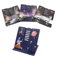 Подставка для книг метал. "Space" 15,2*15,2см,mix