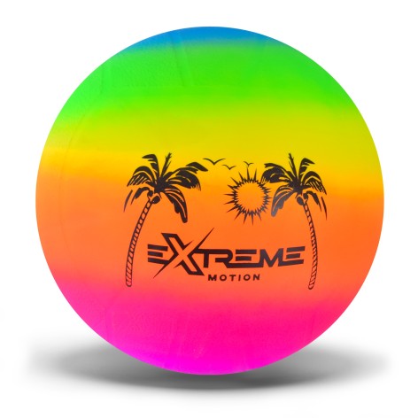 М'яч волейбольний гумовий Пляжний 9 дюймiв 80 грамiв,1 колiр  см 