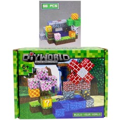 Конструктор магнітний "Майнкрафт/Minecraft" (56 деталей)