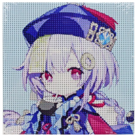 Алмазная мозаика Девочка, 20х20 см