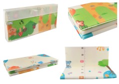 Коврик игровой (ТЕРМО) 2-х сторонний EVA 180х150х0.8см, в сумке B-30085