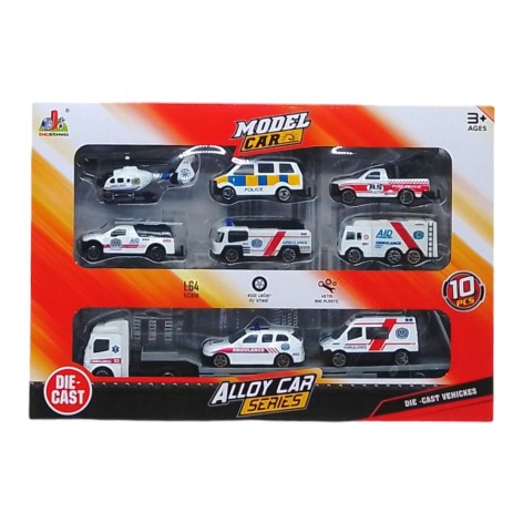 Набор металлических машинок